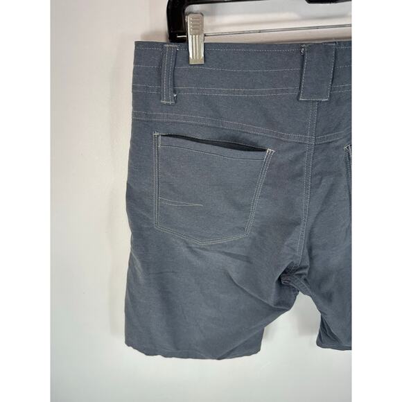 Kuhl Shift Amphibia Shorts Grey Size 32 Hybrid Hiking Swim Shorts 9 Inch - Picture 12 of 12